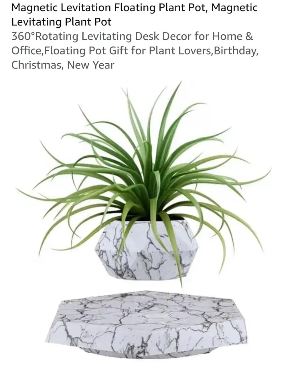 Magnetic Levitation Floating Plant Pot